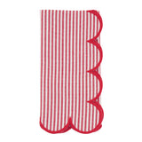 Striped Pattern Cotton Decorative Napkins