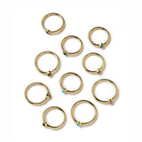 Dhera Assorted Semi-Precious Stone Stacking Rings