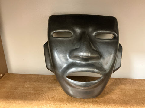Black wall mask