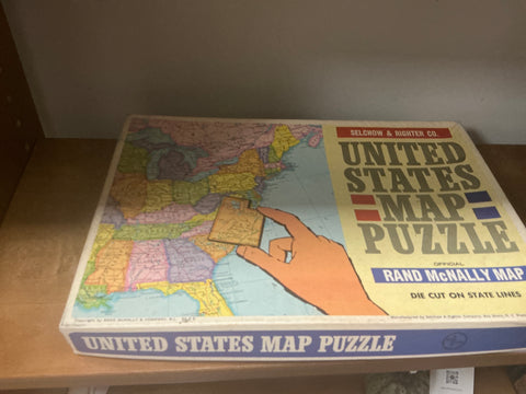 United States map puzzle