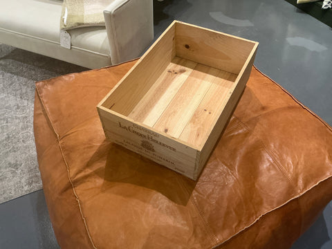 Large wood box