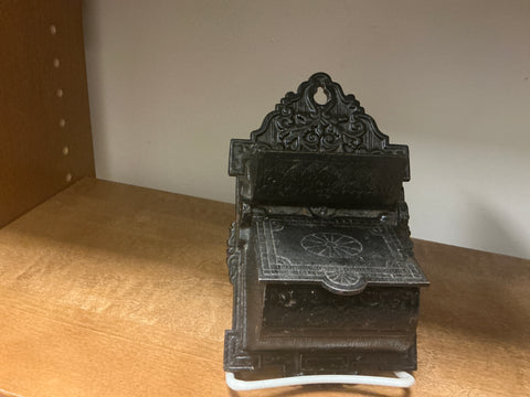 Cast iron match holder