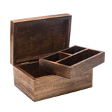Aranyani Tree of Life Jewelry Box with Tray - Hand Carved