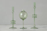 Sage Wine Glass Vase, Medium