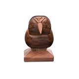 Sparrow Eyeglass Holder Stand - Handcrafted Indian Rosewood