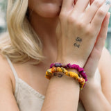 Priya Multi-Use Scrunchie/Bracelet - Set of 3 Assorted
