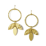 Aamani Vine Hoop Earring - Gold