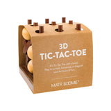 3D Tic Tac Toe Game - Handcrafted Wood- Gift