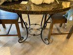 Round Granite table