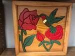 Wood wall art