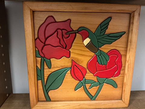 Wood wall art