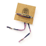 Priya Thread Bracelet - Assorted Upcycled Sari Fabrics