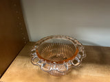 Vintage pink serving dish