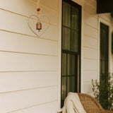 Air Element Heart Bell Wind Chime - Handmade