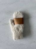 FLUFFY ANGORA MITTENS