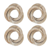 Wooden Interlock Napkin Ring