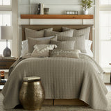Mills Waffle Square Pillow