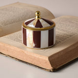 Sarkas Mother of Pearl Circus Tent Box - Maroon