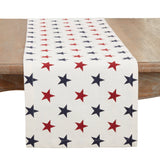 Americana Stars Table Runner – Patriotic Star Pattern