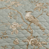 Toile Quilt Set