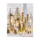 Cast Aluminum Tree Decor Medium Antique Brass Christmas
