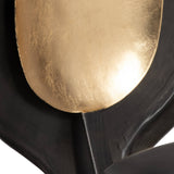 Candle Holder - Black Metal Round Votive Wall Mounted, 9 in.