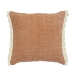 Aspen Fringed Throw Pillow/cover only