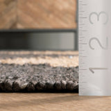 Pandora Diamond Jute Area Rug