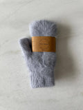 FLUFFY ANGORA MITTENS