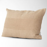 Lennox Woven Textured Pillow Cover –Soft, Stylish Decorative