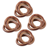 Wooden Interlock Napkin Ring