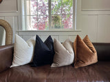 Cinnamon Velvet Pillow Cover