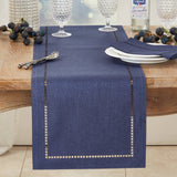 Laser-Cut Hemstitch Runner
