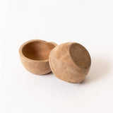 Mini Teak Wood Bowls