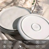 Bio Stoneware Açucena Dinner Plate, 10.8"