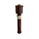 Wooden Cup and Ball Game in Cloth Bag, 6”