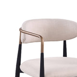 Nean Dining Side Chair Set of 2, Arms, Cushions