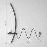 Arc Bedside LED Wall Lamp