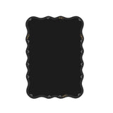 Solid Wood Wavy Rectangle Mirror for Home Decor