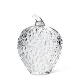 Strawberry Jam Jar with Lid-4"H