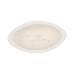 White 10 in. Artisanal Terracotta Bowl