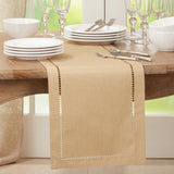 Laser-Cut Hemstitch Runner