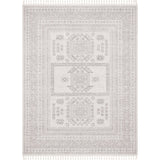 Carina Tribal Medallion Beige Kilim-Style Rug