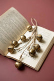 JINGLE BELL BUNCH ON A JUTE ROPE