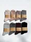 FLUFFY ANGORA SOCKS