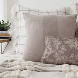 Lennox Woven Textured Pillow Cover –Soft, Stylish Decorative
