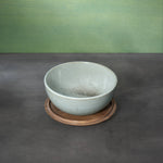 Hand-Glazed Terracotta Breakfast Set – Mug and Bowl with Lid