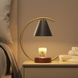 Dimmable Candle Warmer Lamp Candle Holder LED Arc Table Lamp