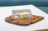 Quarter Lb Butter Dish w/Cover-7"L