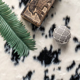 Faux Cowhide Washable Area Rug